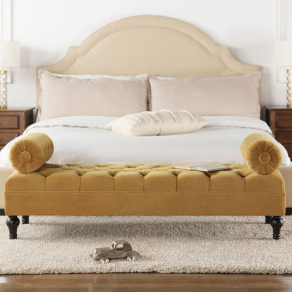 Lewis Bolster - Arm Entryway Bench Jennifer Taylor Home