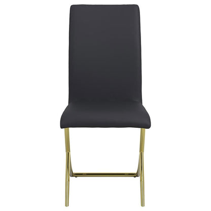 Chanel - Upholstered Side Chairs (Set of 4) CoasterEssence