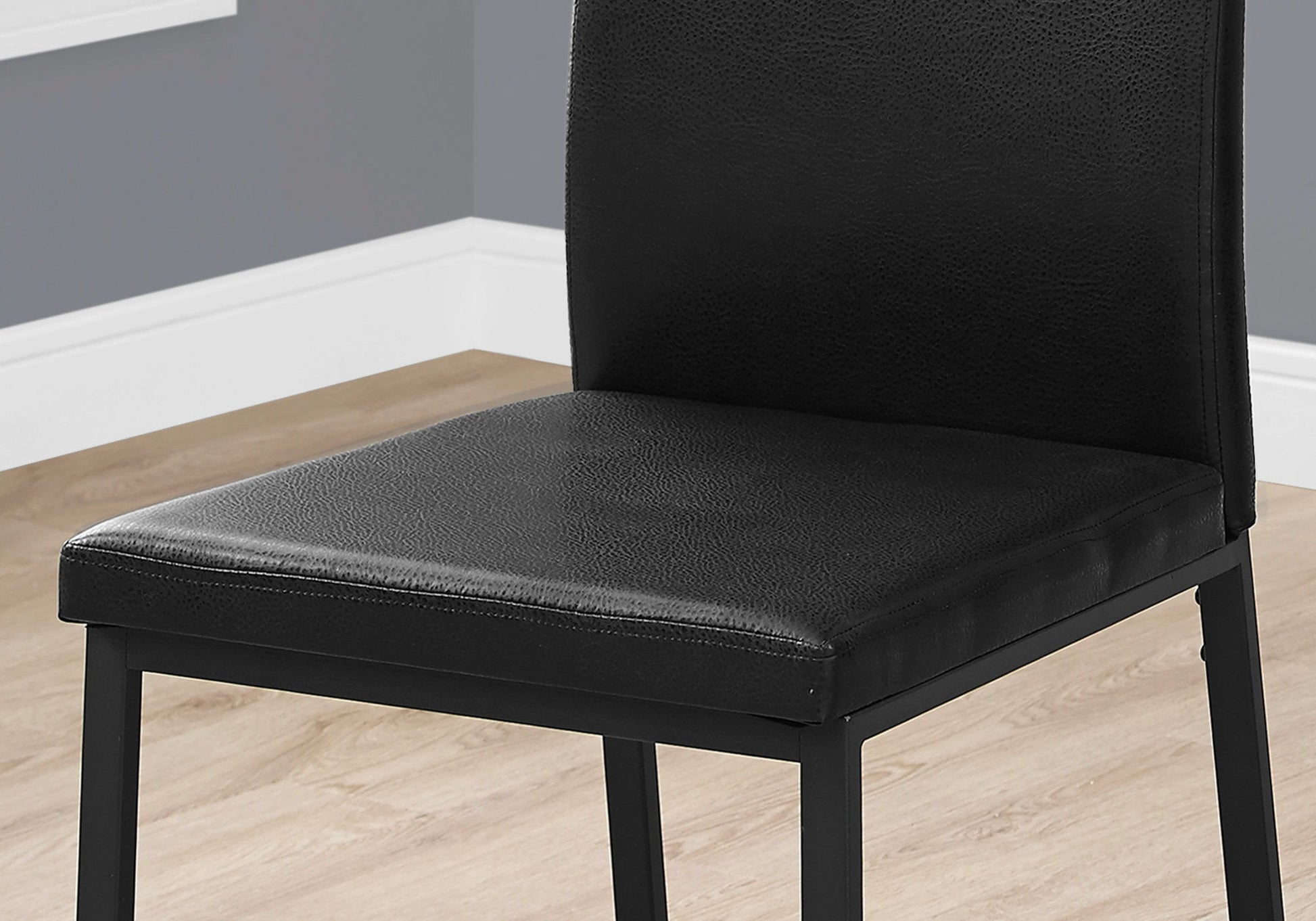 Dining Chair Side Upholstered, For Dining Room (Set of 2) - Black 8th Street