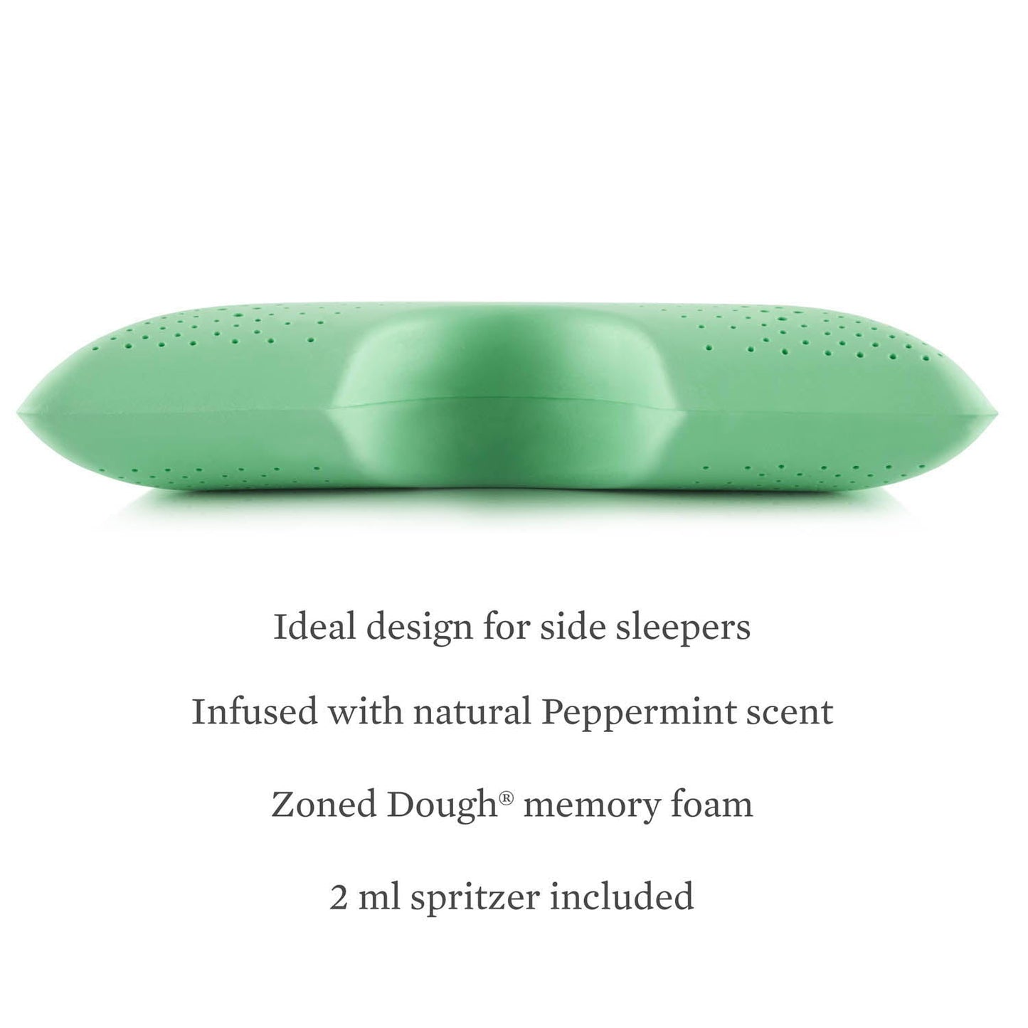 Shoulder Zoned Dough + Peppermint - Pillow Malouf