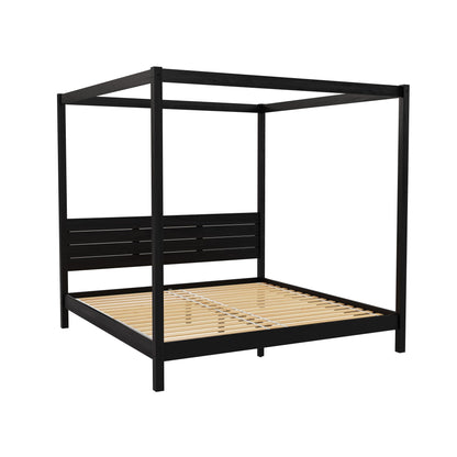 Canopy Bed Frame Modern Minimalist Boho Walker Edison