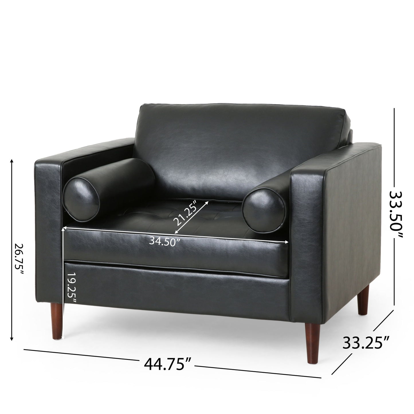 Sophisticated Club Chair With Relaxing Comfor Noble House