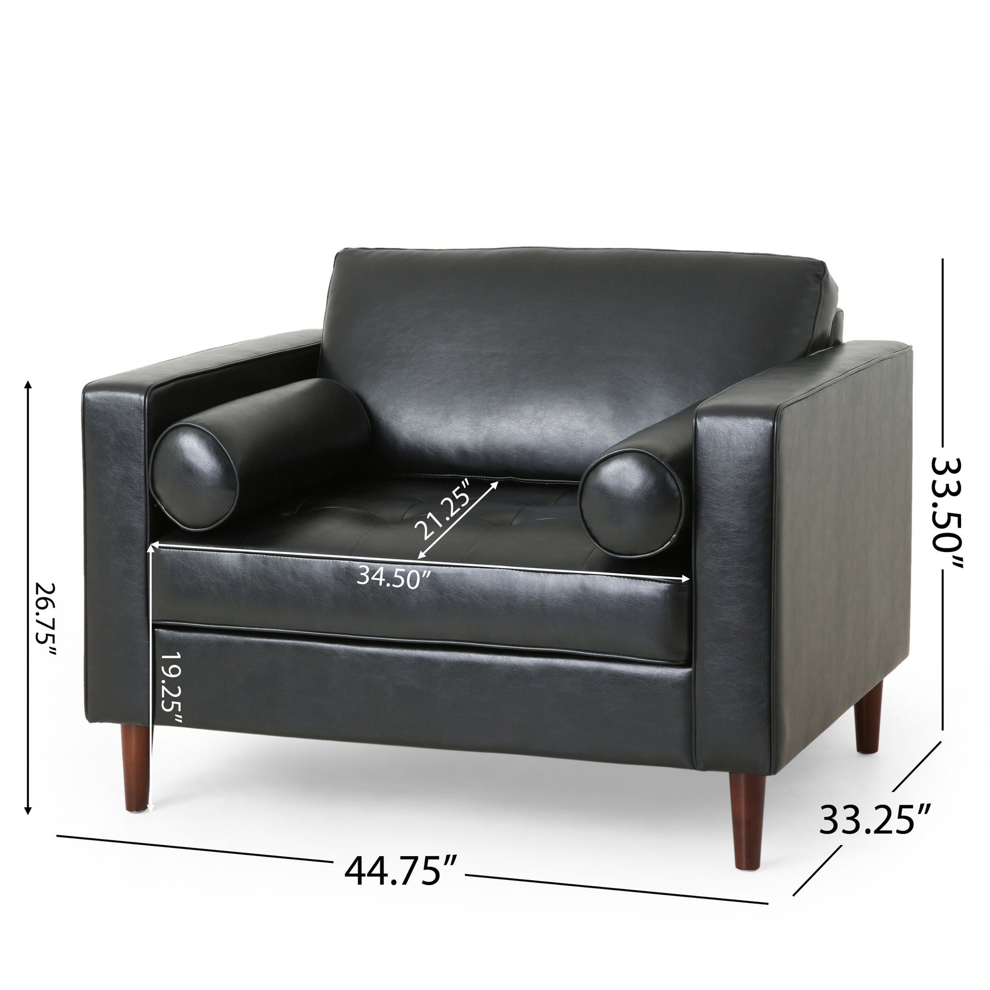 Sophisticated Club Chair With Relaxing Comfor Noble House