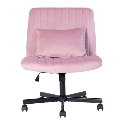 Criss Cross Office Chair With Adjustable Height, Ergonomic Design Home Essentials