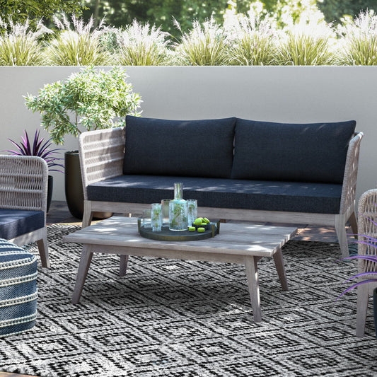 Santiago - Outdoor Sofa - Slate Gray Simpli-Home