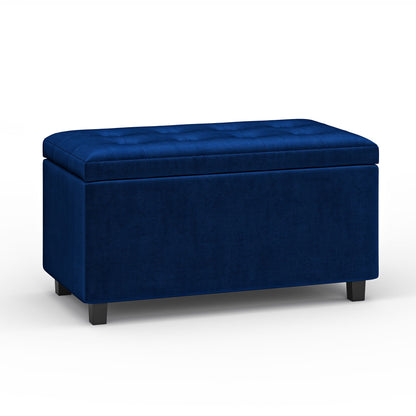 Cosmopolitan - Upholstered Storage Ottoman Simpli-Home