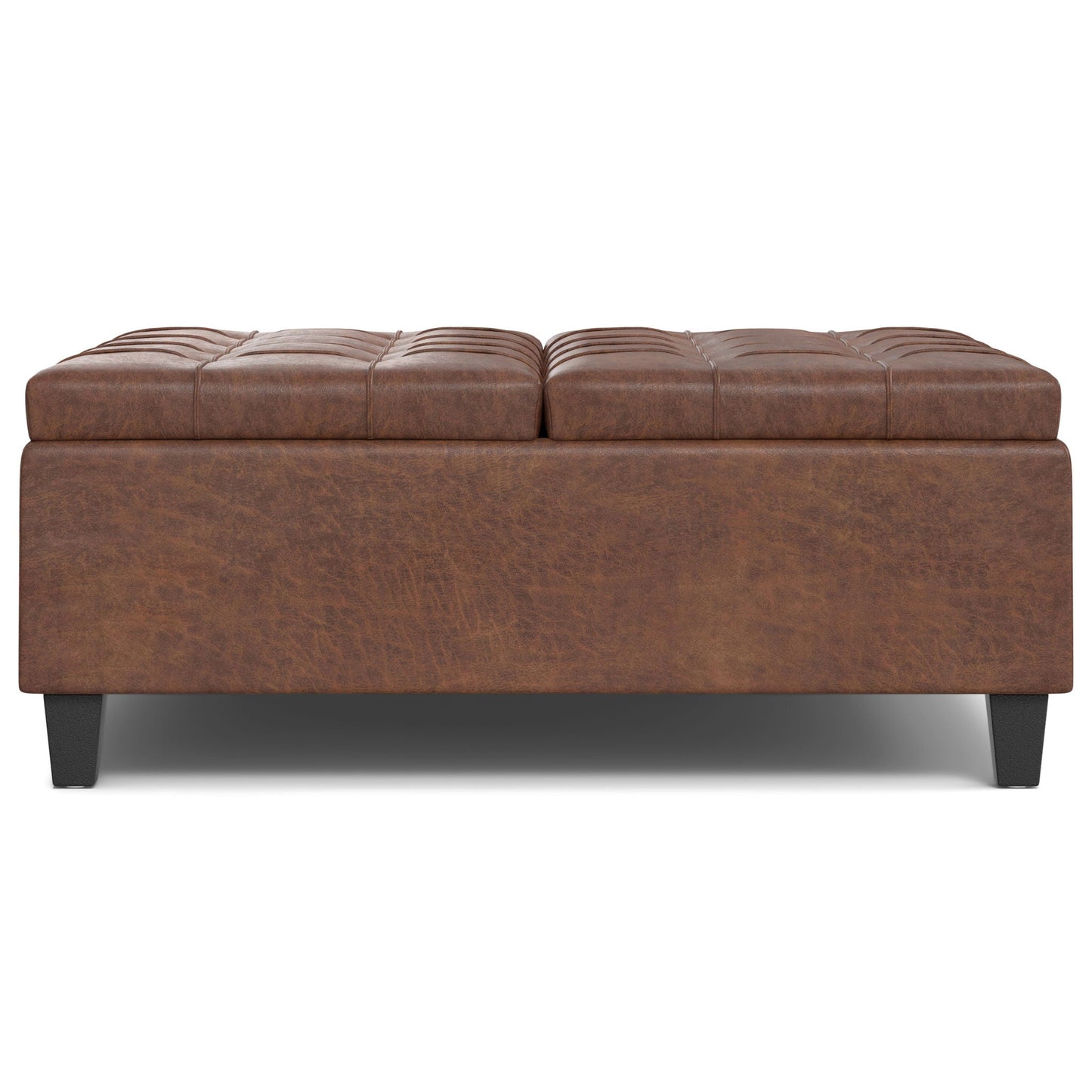 Harrison - Upholstered Coffee Table Storage Ottoman Simpli-Home
