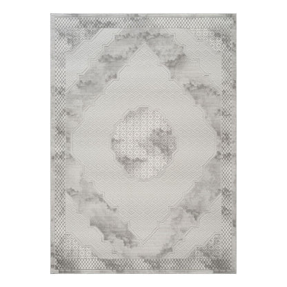 Geometrix - Medallion Rug With Geometric 3D Effect Icona Home Decor