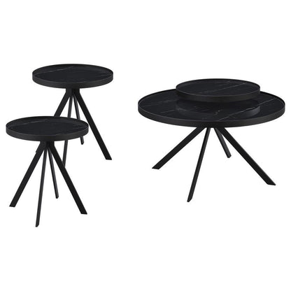 Briggs - Round Coffee And End Table Set Coaster Fine Furniture