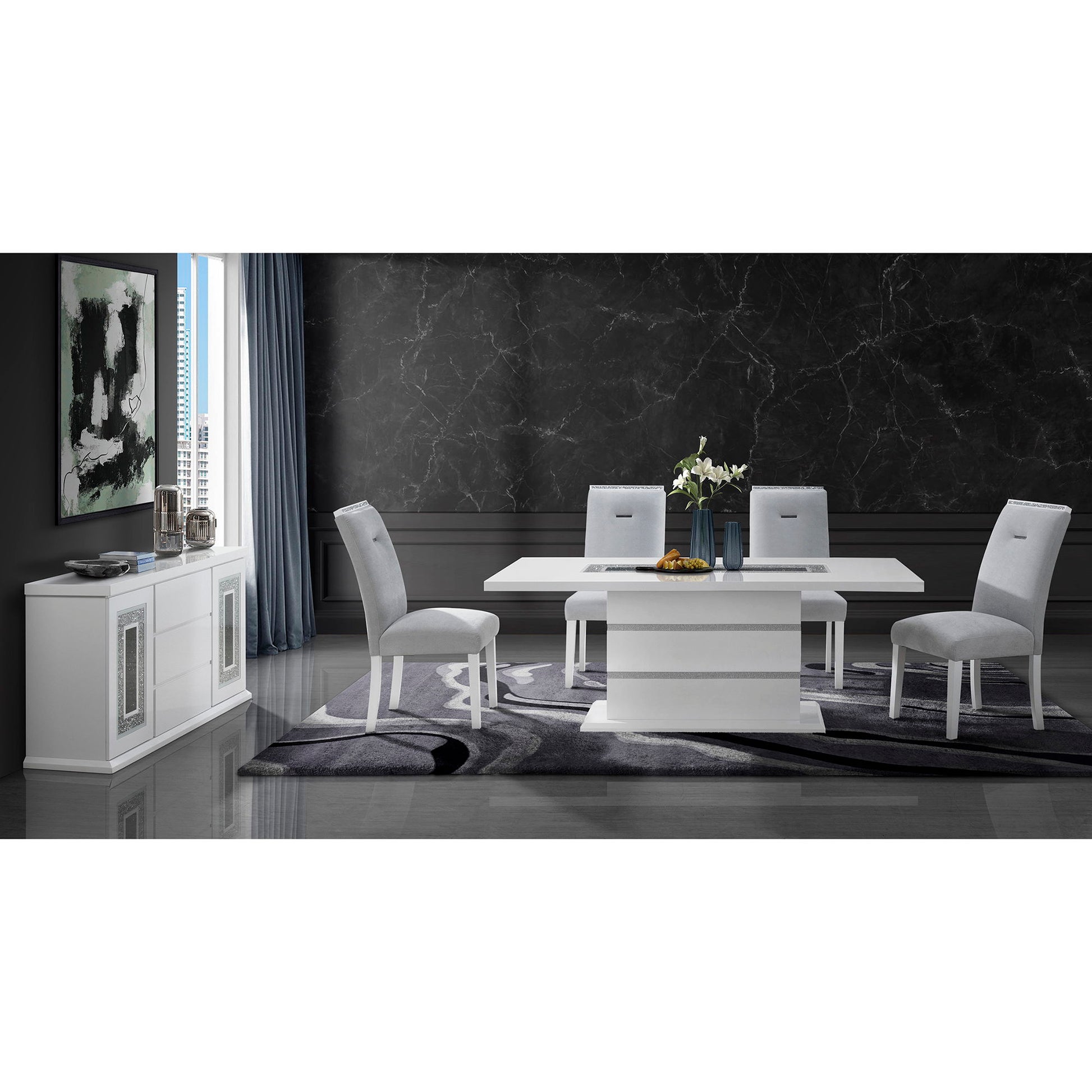 Ariya - Stylish Design Dining Chair Global Furniture USA
