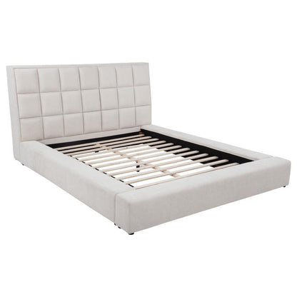Dreux - Upholstered Panel Platform Bed Coaster Fine Furniture