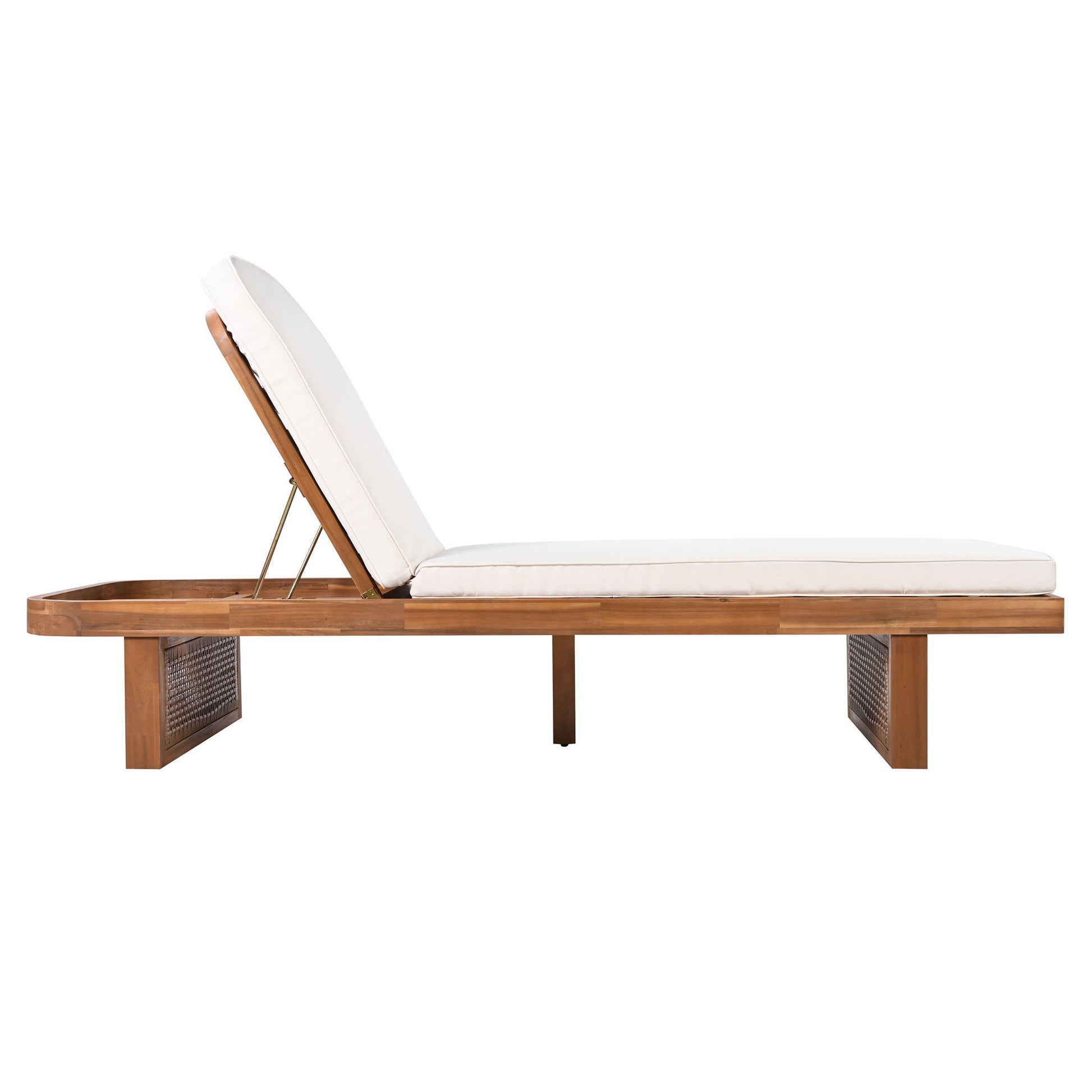 Outdoor Lounge Chair With Frame Noble House