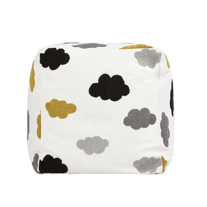 Pouf Luxury Oversized Bean Bag Cube Ottoman Jennifer Taylor Home