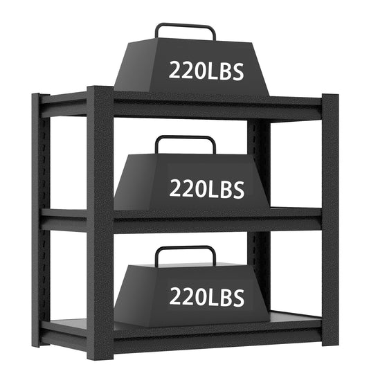 Stylish Metal Aquarium Stand For 20 - 30 Gallon Tanks, 3 Tier Adjustable Shelf Daily Nest