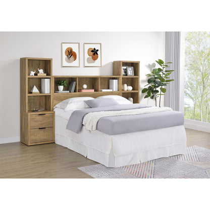Geary - 3 Piece Bedroom Set With Bookcase Headboard Furniture Max