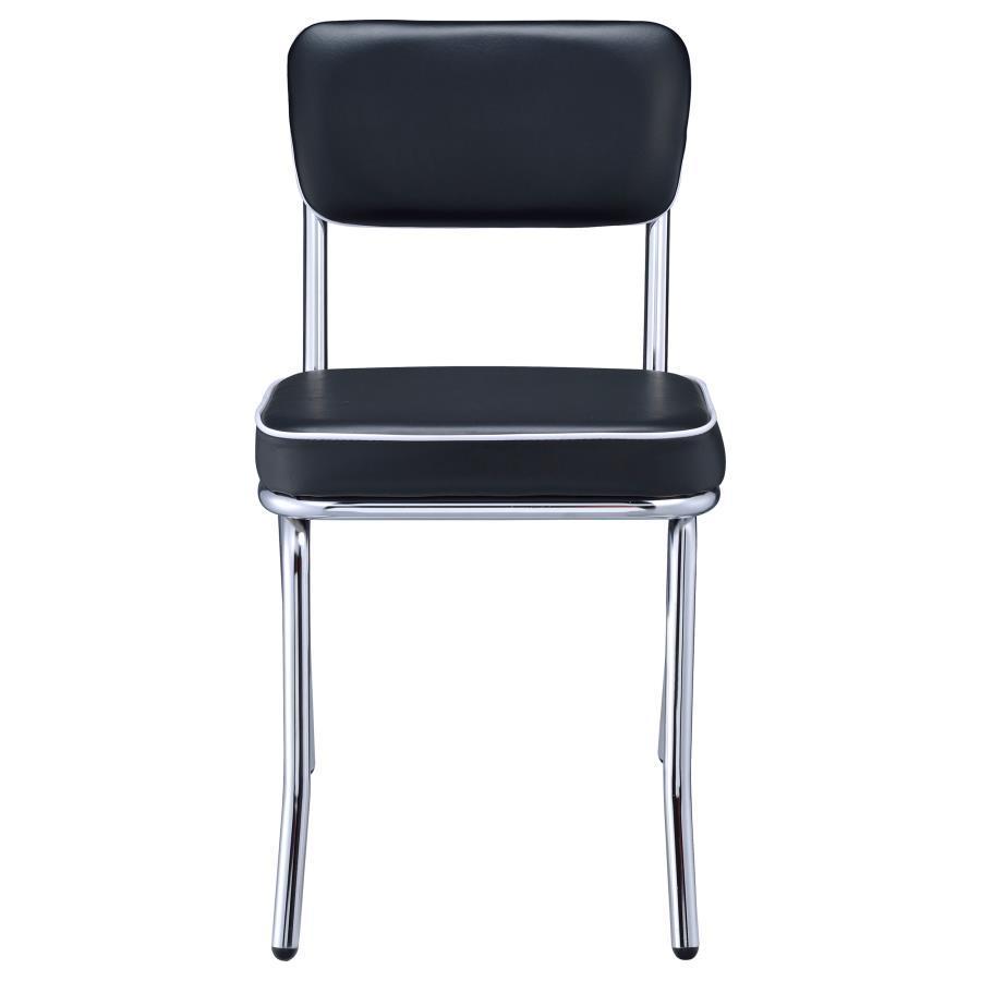 Retro - Upholstered Dining Side Chair (Set of 2) CoasterEveryday