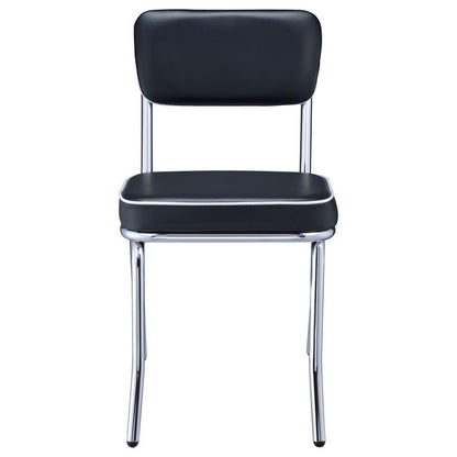 Retro - Upholstered Dining Side Chair (Set of 2) CoasterEveryday