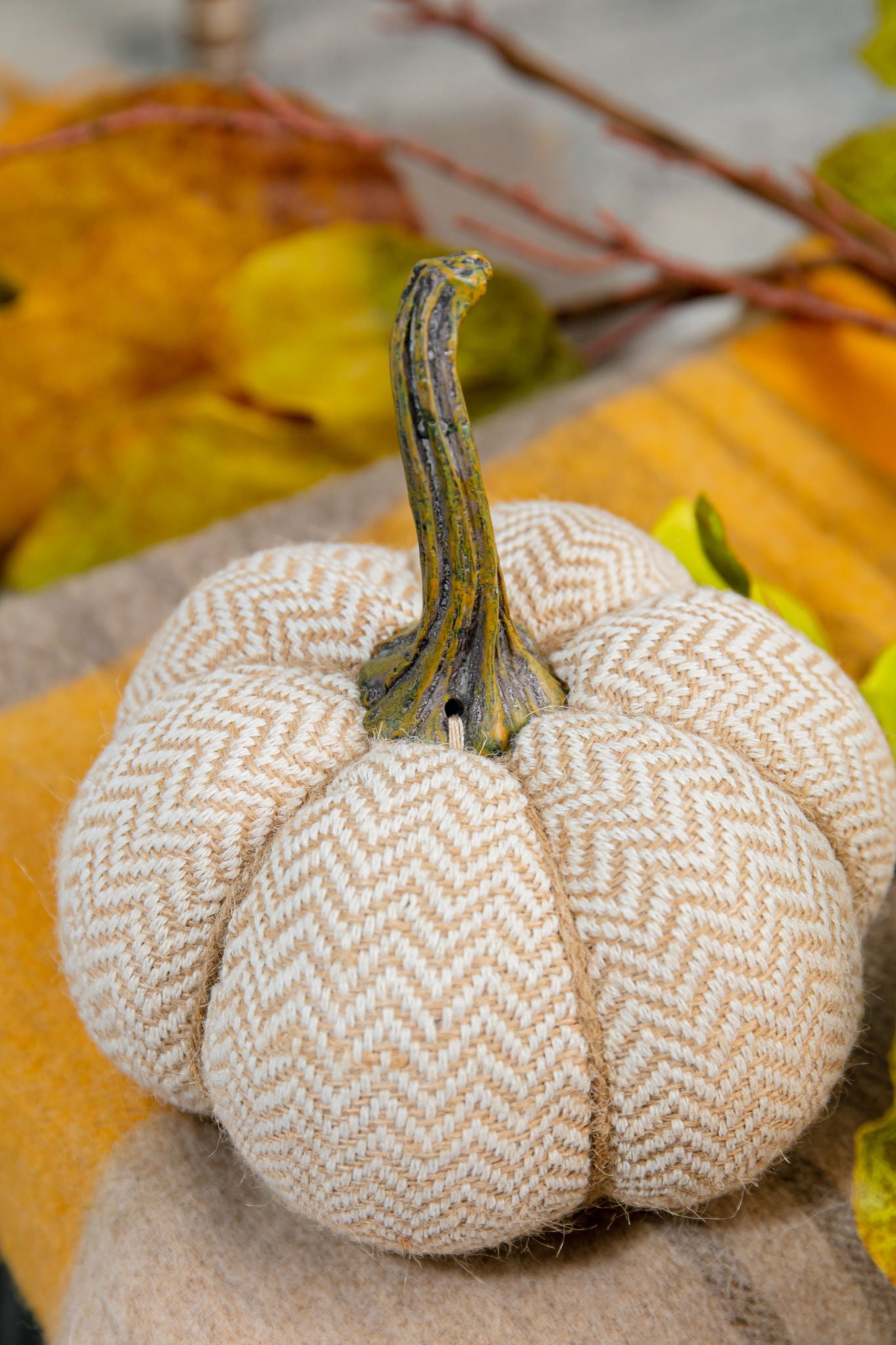 Weighted Pumpkin Ornament Decor For Holiday Harvest Festival Fall Festival & Thanksgiving Daily Nest