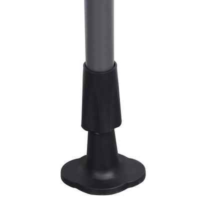 Manual Retractable Patio Awning, UV Resistant Polyester Sun Shade With No Drill Installation Home Essentials