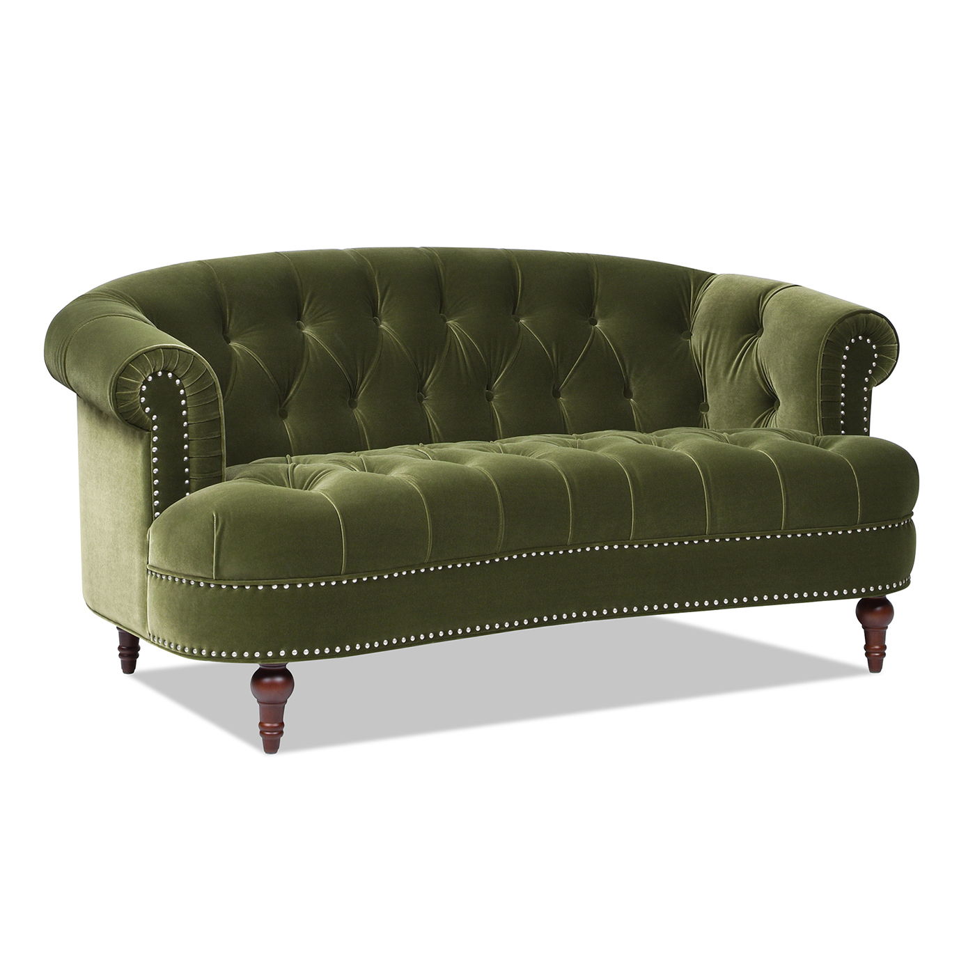 La Rosa - Victorian Chesterfield Loveseat Jennifer Taylor Home