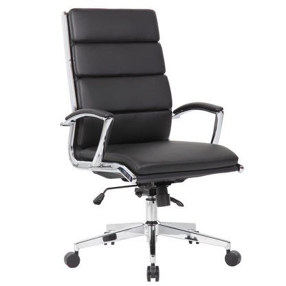 Office Chair, Breathable Mid Back Swivel Computer Chair With Foldable Armrest - Black Home Essentials