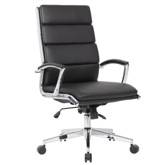 Office Chair, Breathable Mid Back Swivel Computer Chair With Foldable Armrest - Black Home Essentials