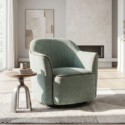 360° Swivel Accent Chair With Flared Arms Hearth and Haven