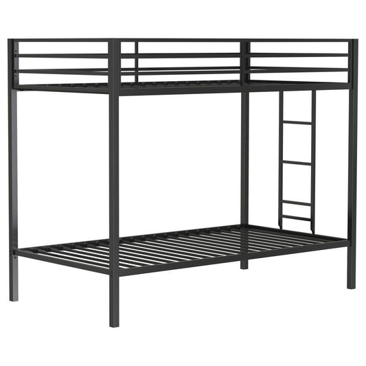 Alevera - Metal Bunk Bed With Ladder Coaster Fine Furniture
