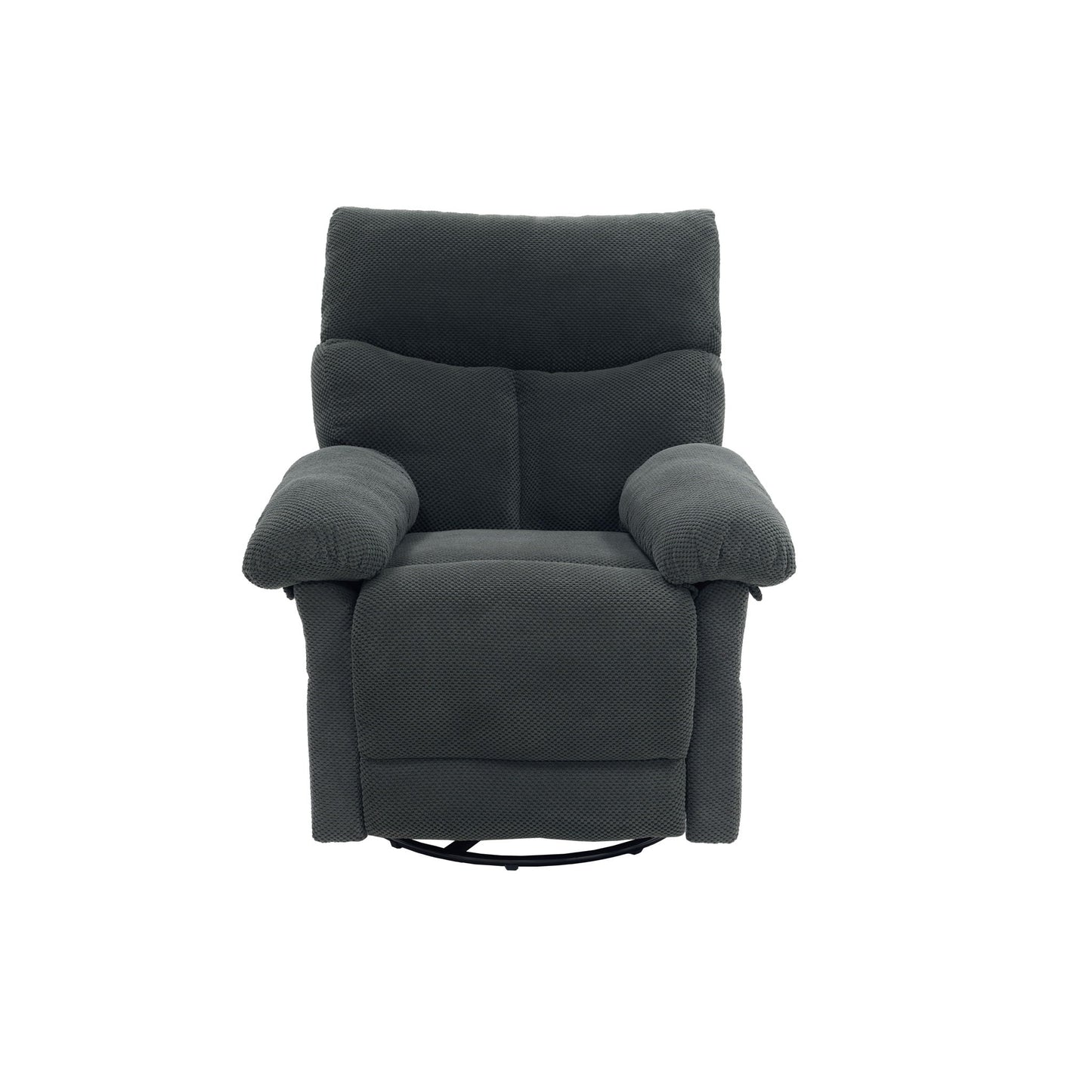 Swivel Rocker Recliner Chair With Manual Recline For Living Room Home Essentials