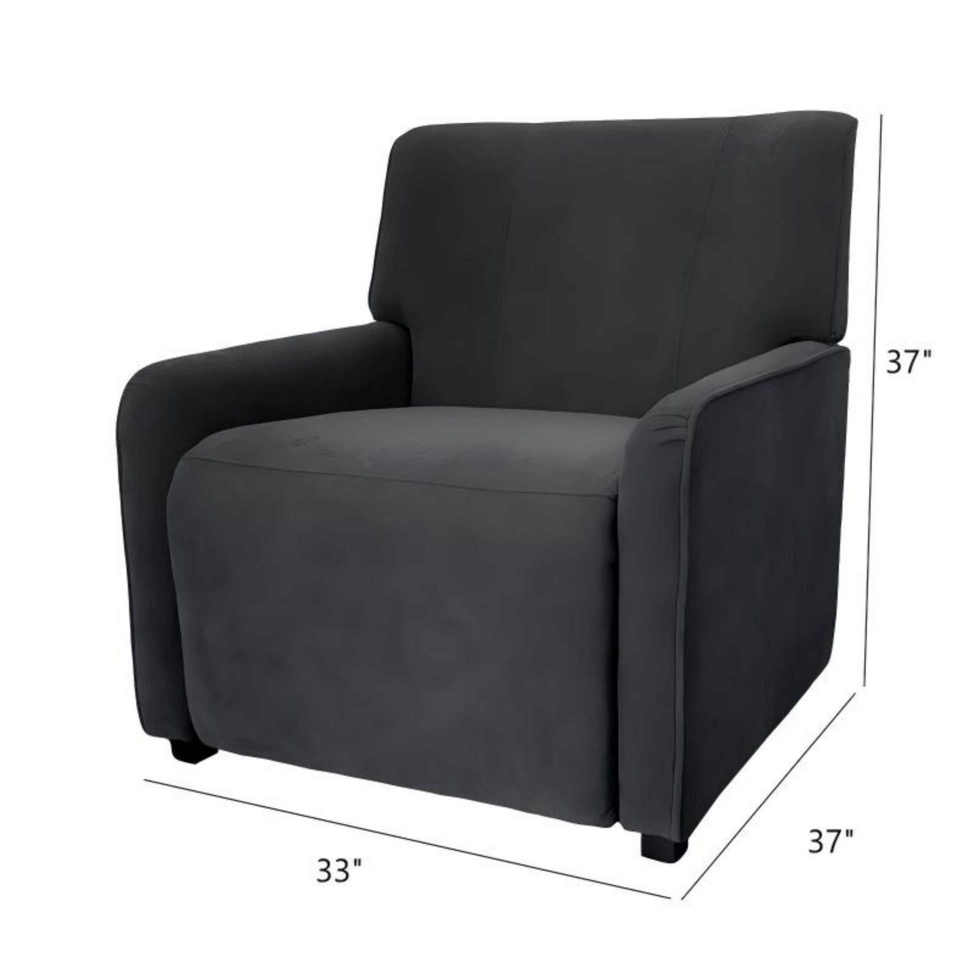 Stylish Recliner Chair - Gray JLA
