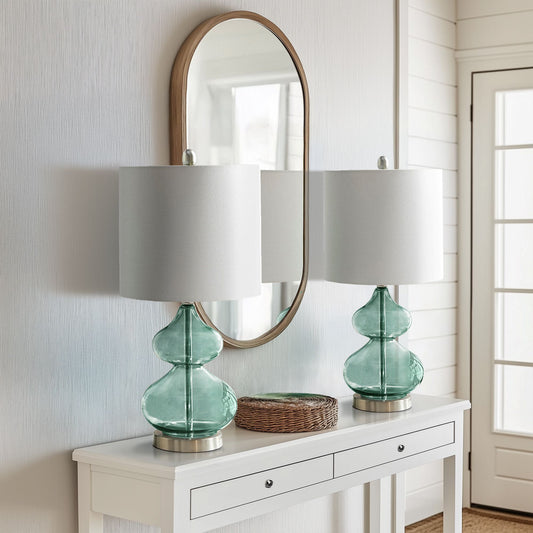 Ellipse - Table Lamp (Set of 2) - Blue 510 Design