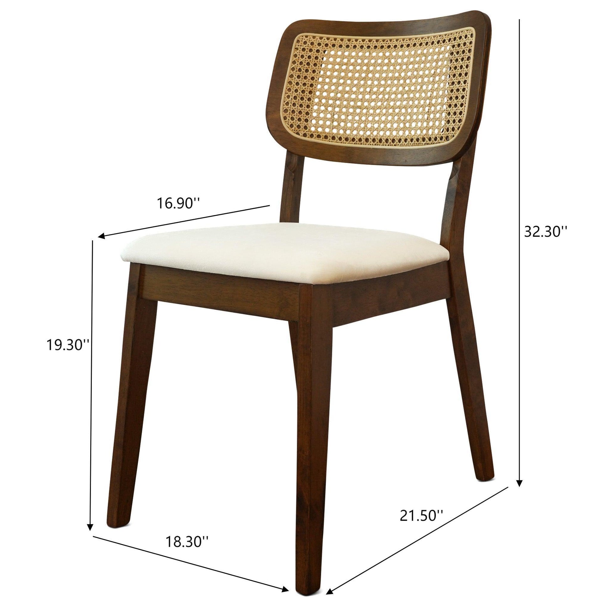 Kaden - Elegant Design Dining Chair (Set of 2) Ashcroft Furniture