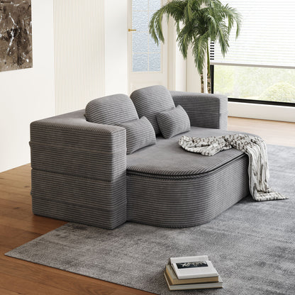 2 In 1 Foldable Sofa Bed With Multi Functional Blanket Home Essentials