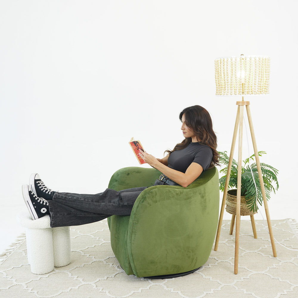 Renee - Swivel Chair - Green