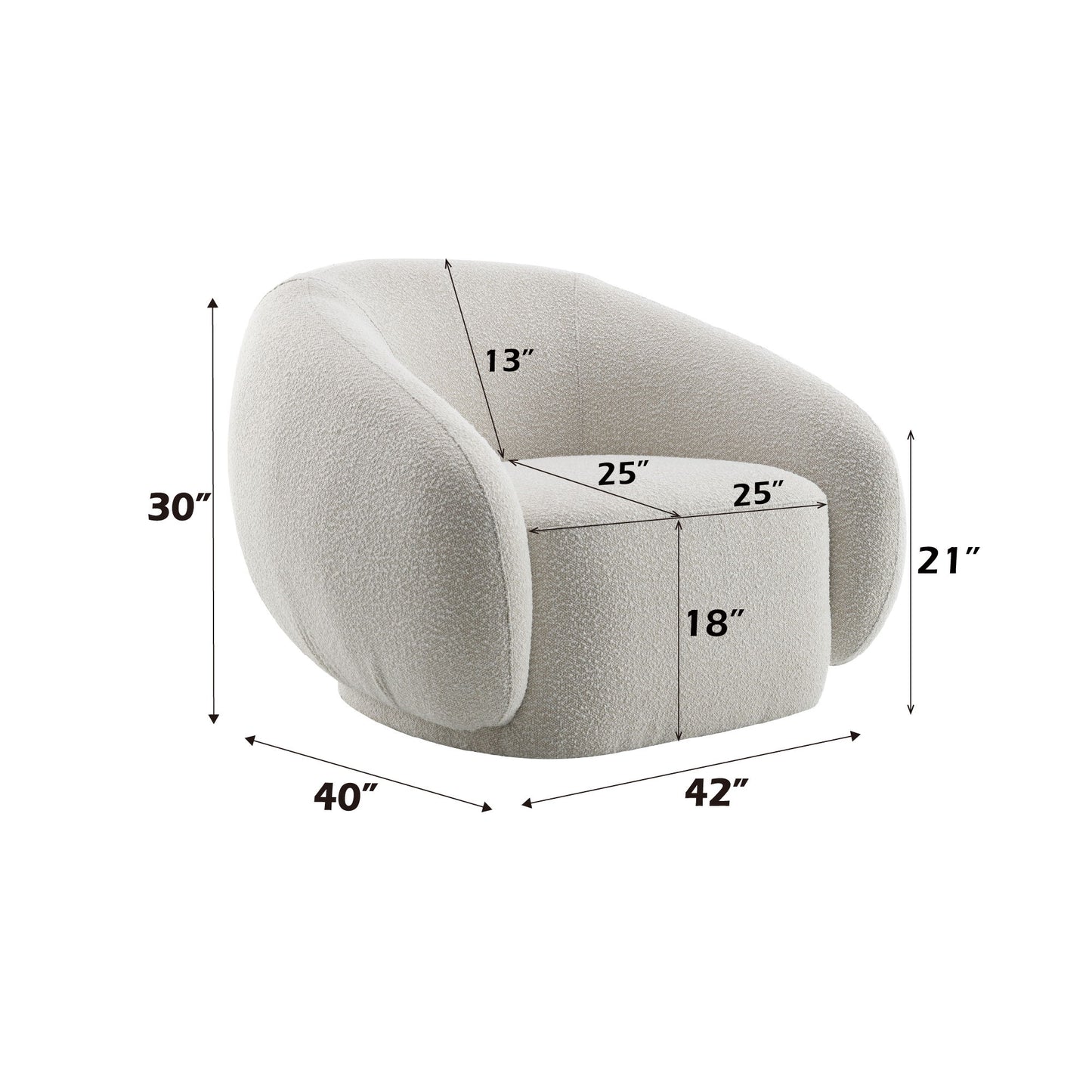 Isabel - Chair With Swivel Base Acme