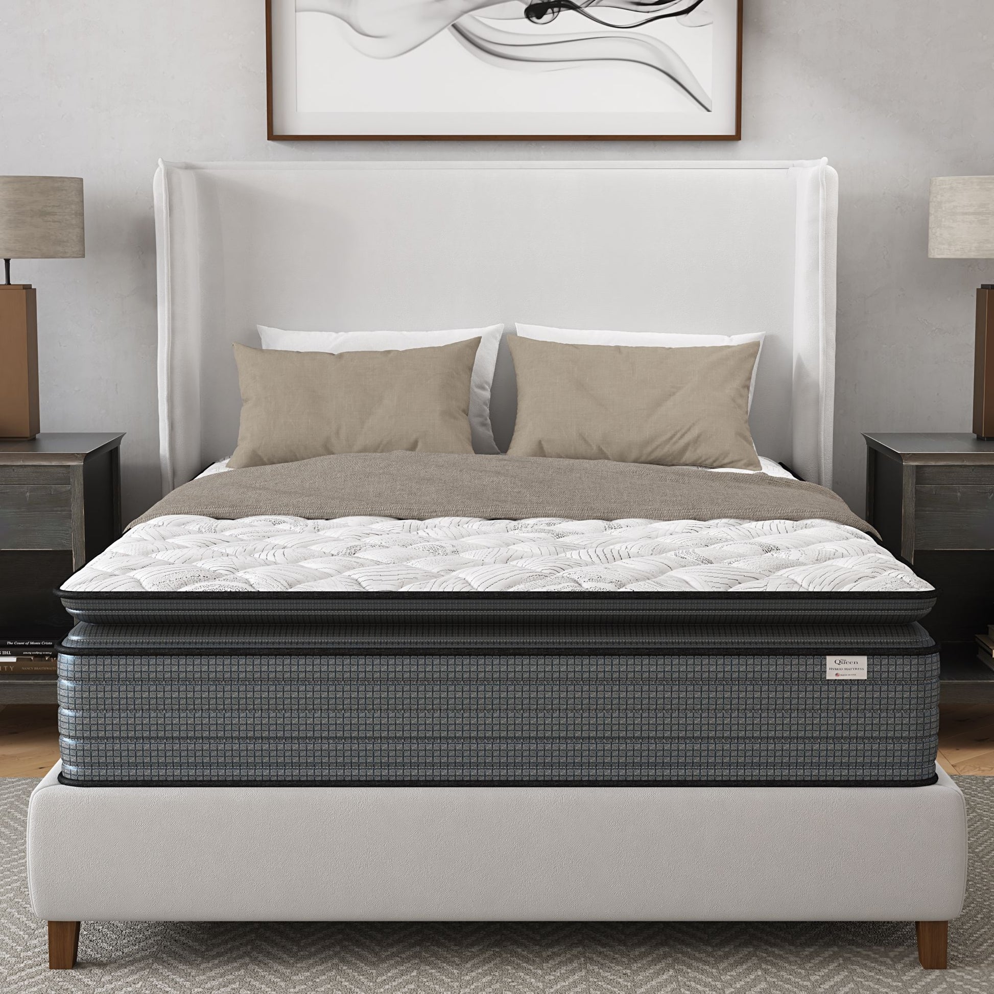 Isabella - 14" Hybrid Pillow Top Mattress NapQueen