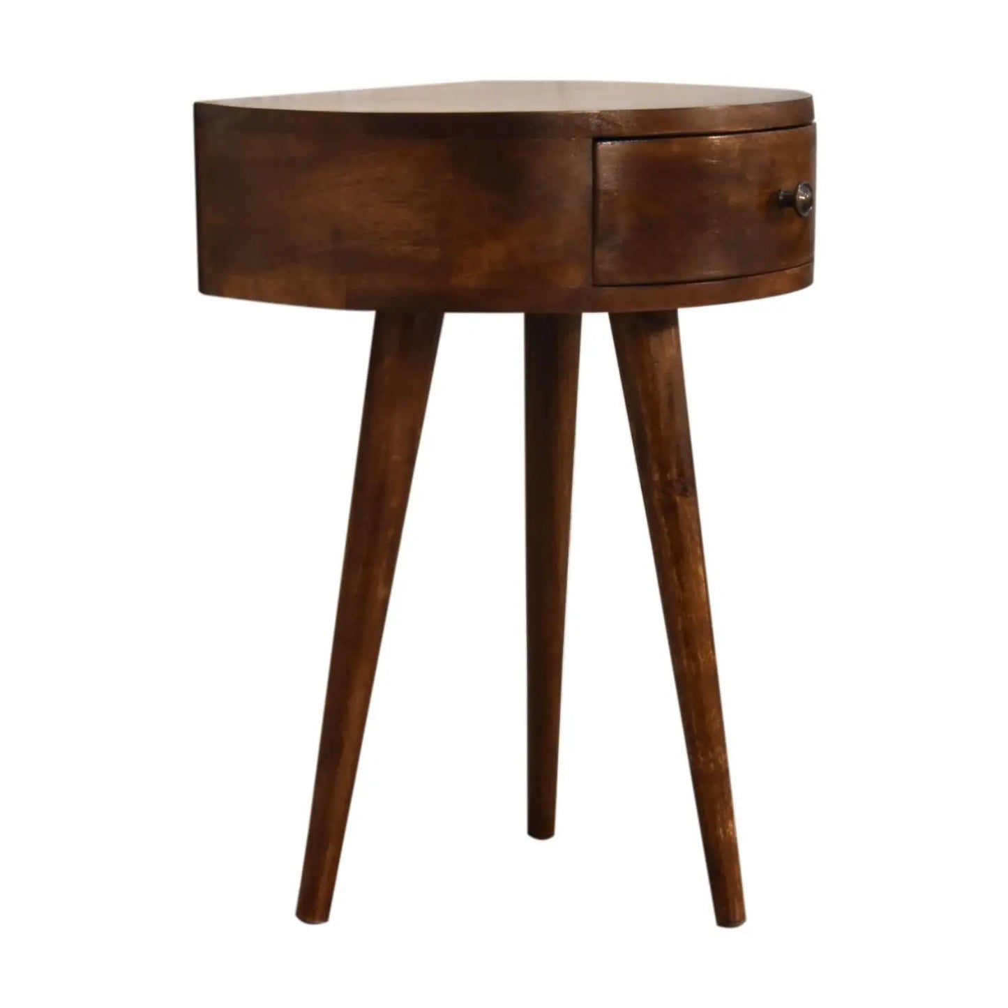Semi Circle Nightstand - Chestnut Artisan Furniture