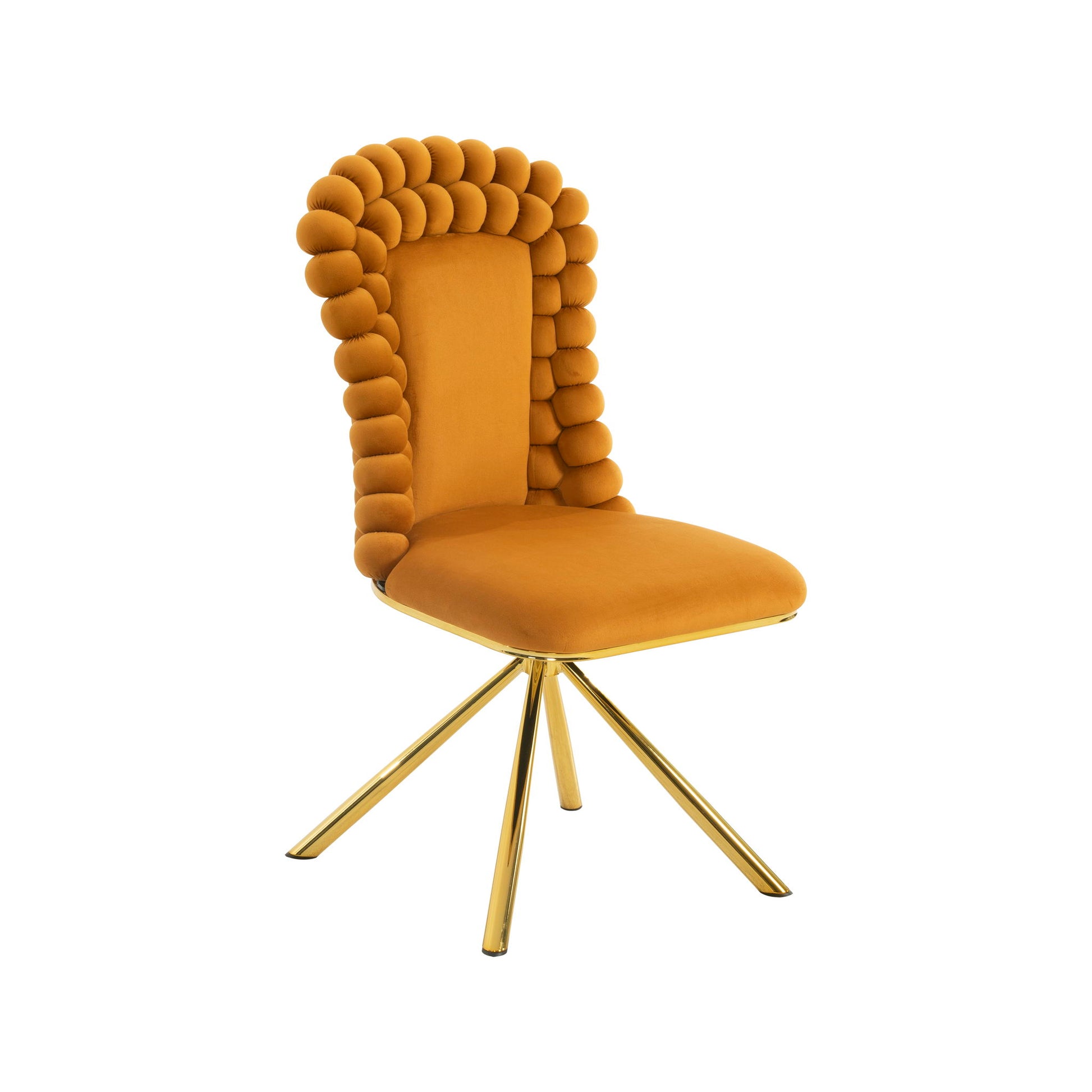 Upholstered Swivel Dining Chairs (Set of 2) Home Essentials