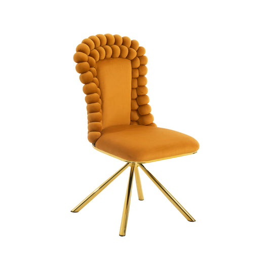 Upholstered Swivel Dining Chairs (Set of 2) Home Essentials