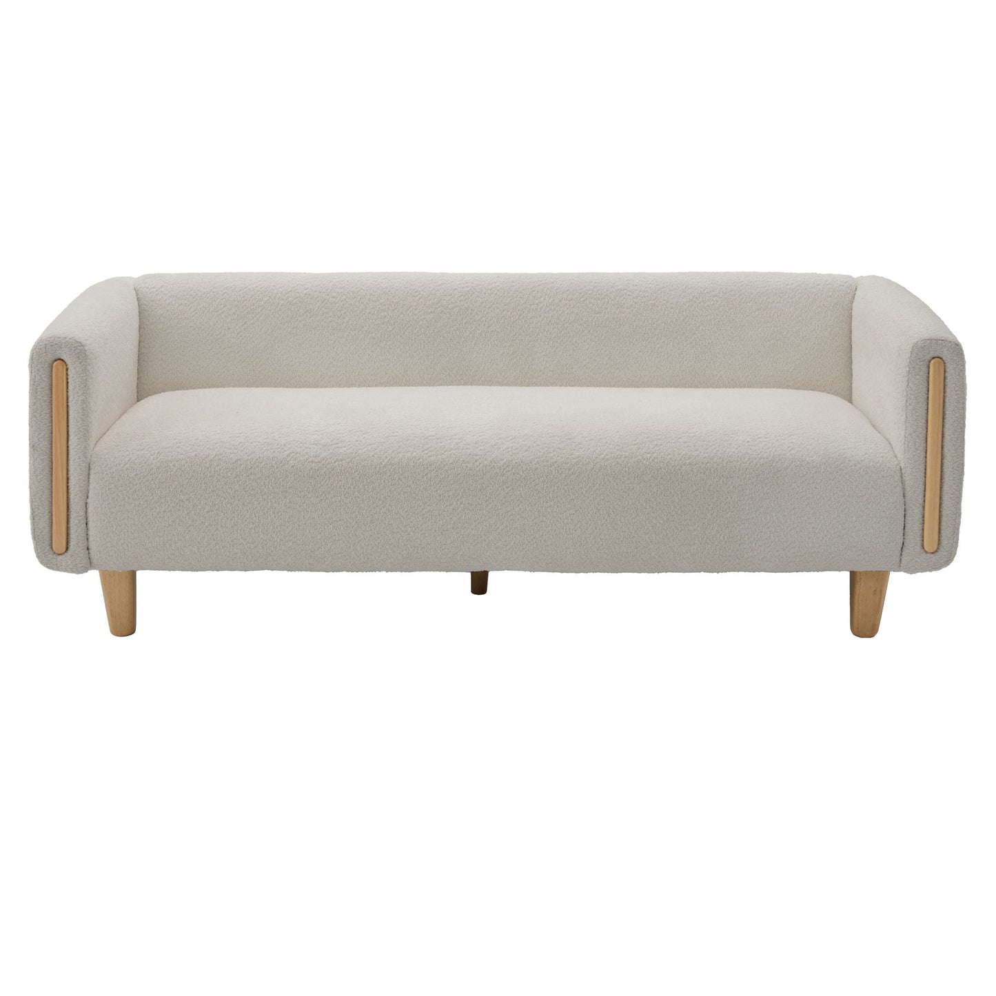 3 Seater Sofa For Living Room - Oatmeal Noble House