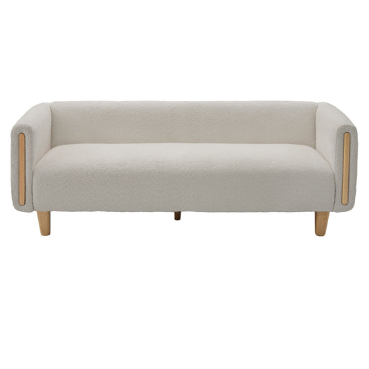 3 Seater Sofa For Living Room - Oatmeal Noble House