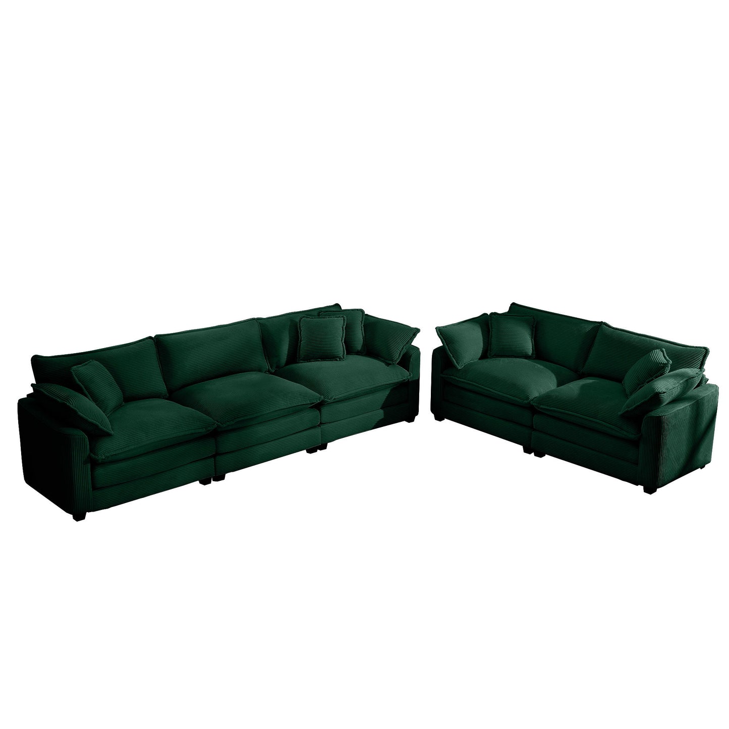Elegant Oversized Sectional Sofa Set With Deep Seats And Flexible Layout Home Essentials