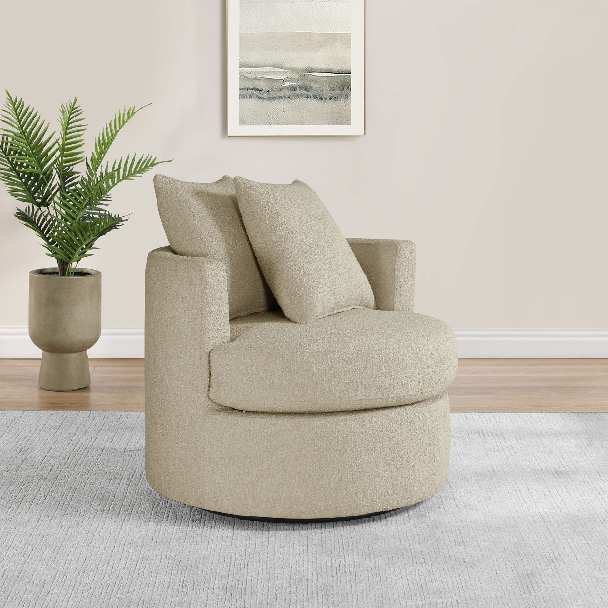 Quinn - Swivel Accent Chair Furniture Max