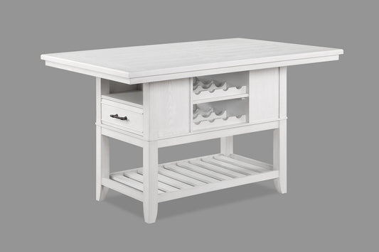Wendy - Counter Height Table - White Crown Mark