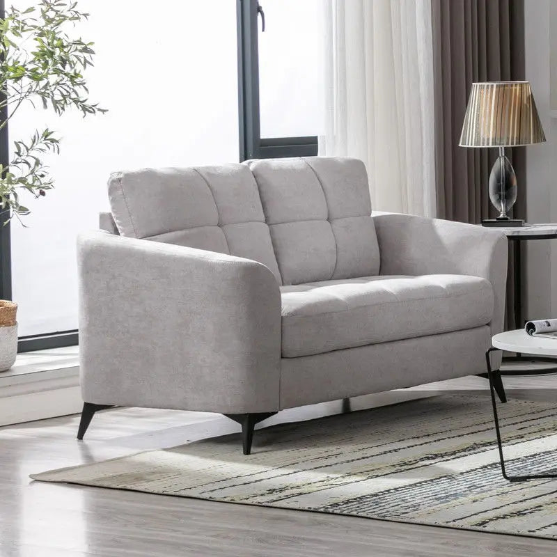 Callie - Woven Fabric Loveseat Lilola Home