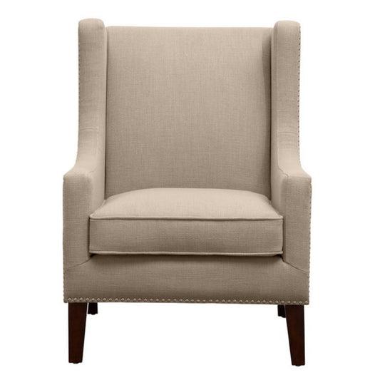 Barton - Wing Chair With Nail Head Accents JLA