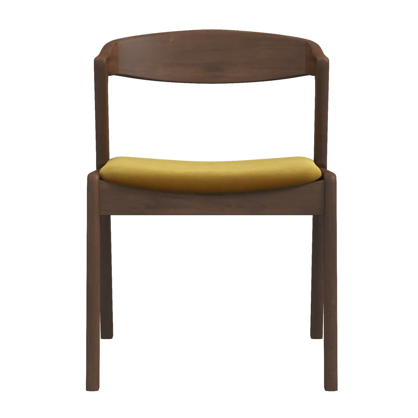 Dakota - Mid-Century Modern Velvet Dining Chair (Set of 2) Ashcroft Furniture