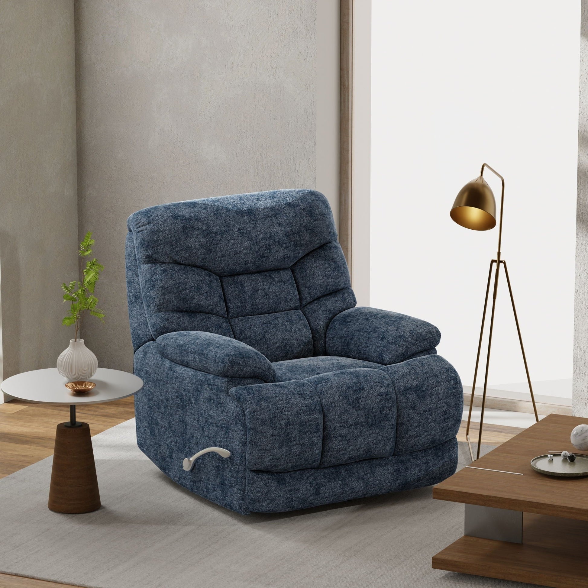 Swivel Glider Recliner Home Essentials