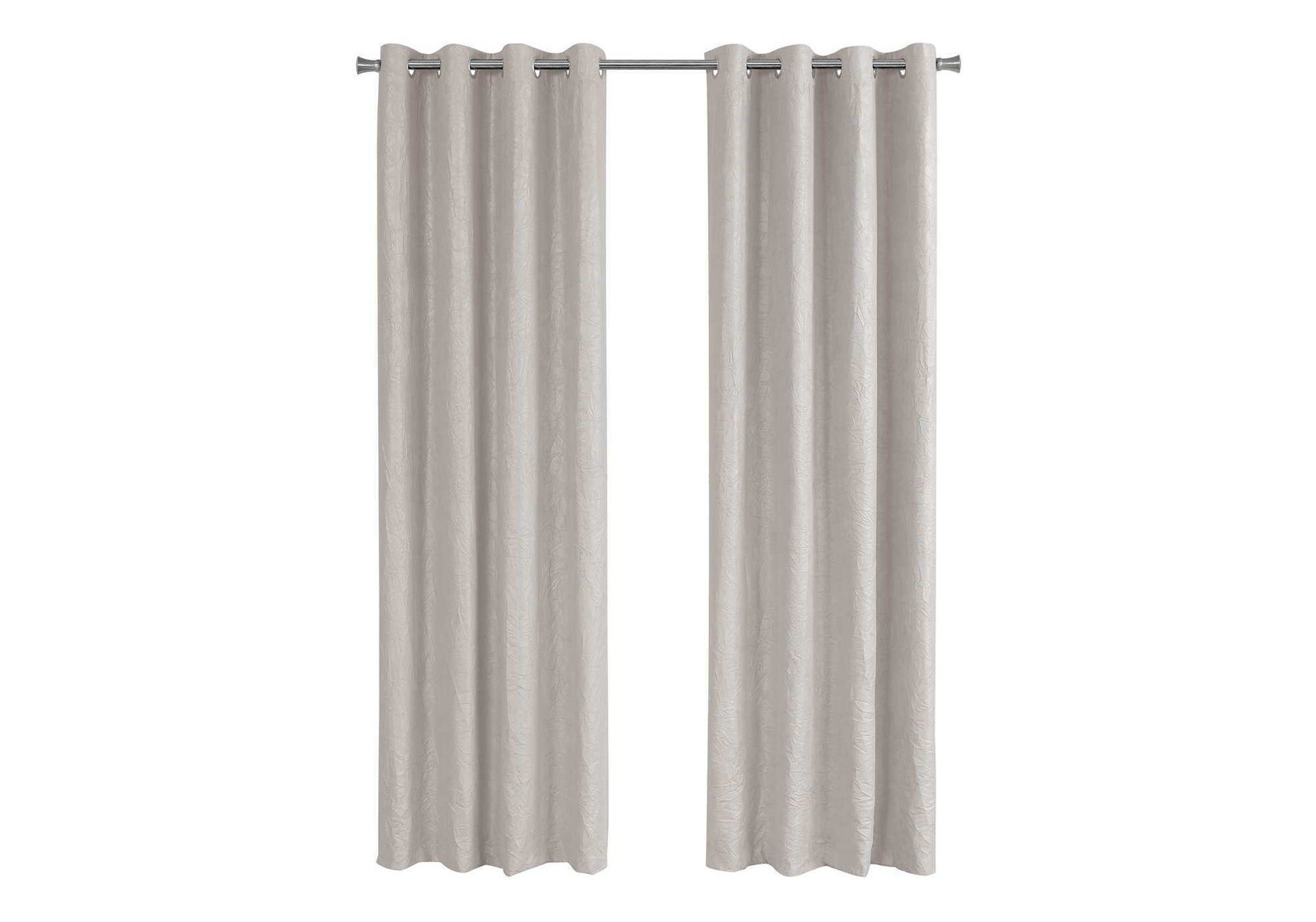 2 Pieces Set, Curtain Panel, Room Darkening, Grommet, Contemporary & Modern 8th Street