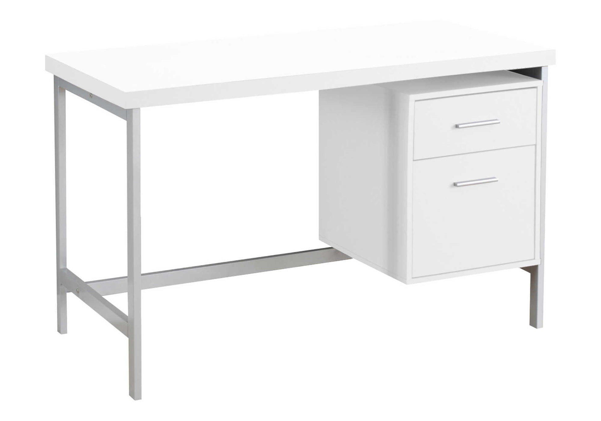 Computer Desk For Home Office, Left, Right Set - Up, Storage Drawers, Modern Design 8th Street